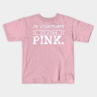 Pink Wed Kids T-Shirt